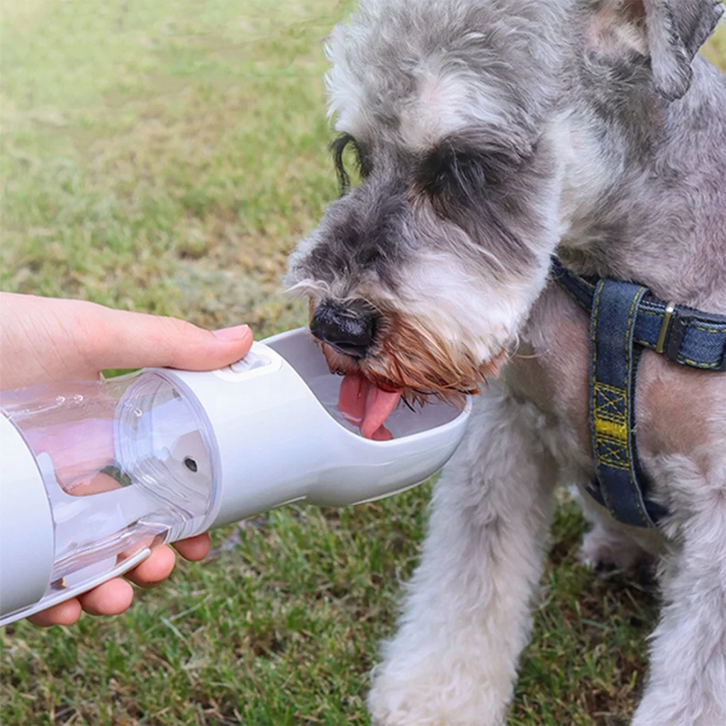 Xiaomi 4 in 1 Portable Plastic Dog Water Bottle Outdoor Integrated