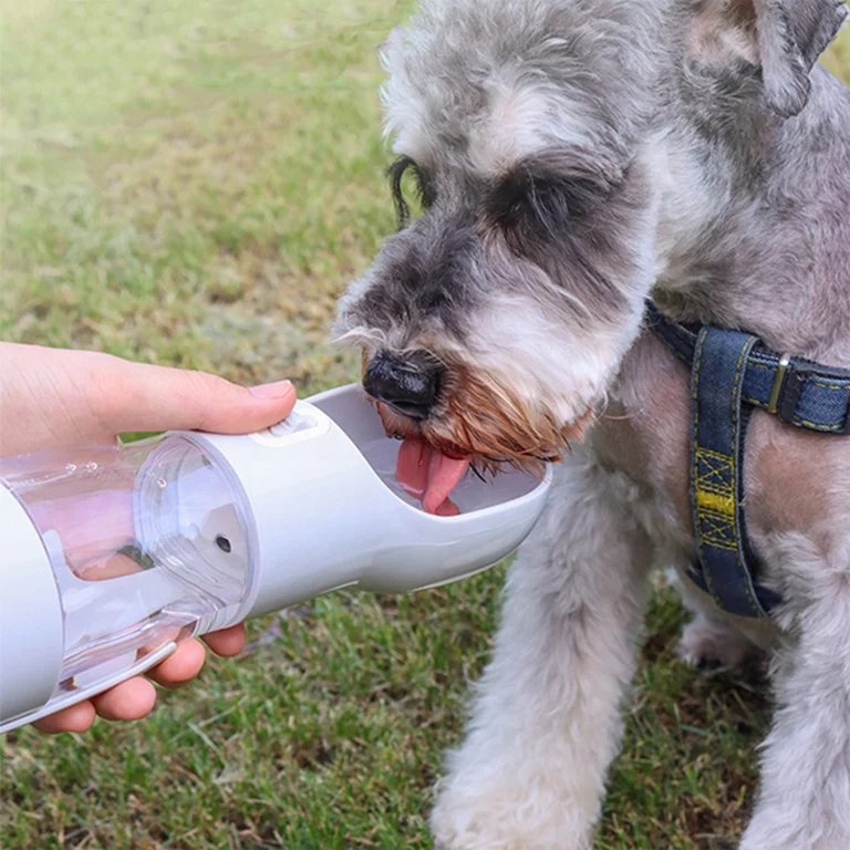 Xiaomi 4 in 1 Portable Plastic Dog Water Bottle Outdoor Integrated