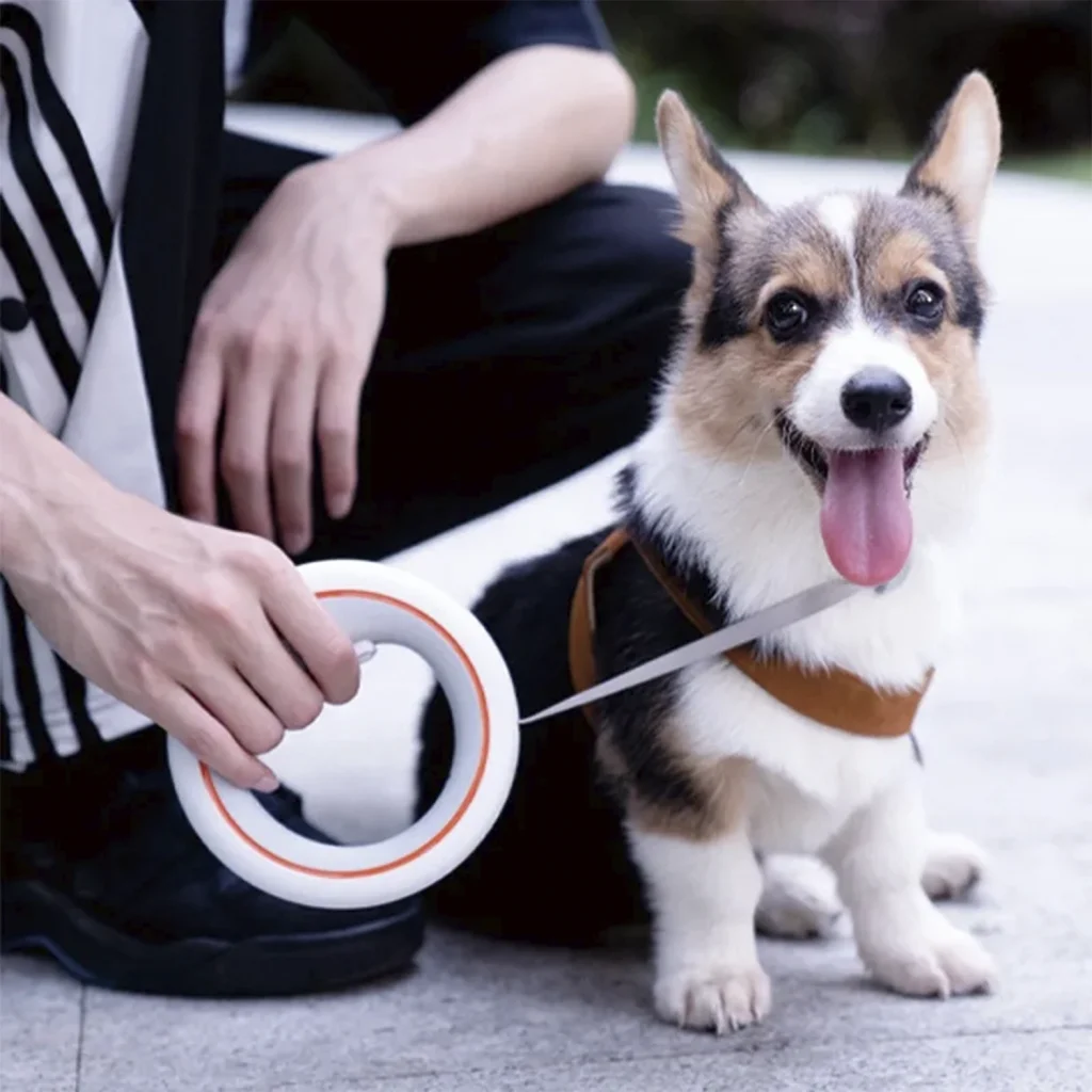 Moestar UFO Retractable Leash 2 Lite Orange