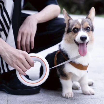 Moestar UFO Retractable Leash 2 Lite Orange