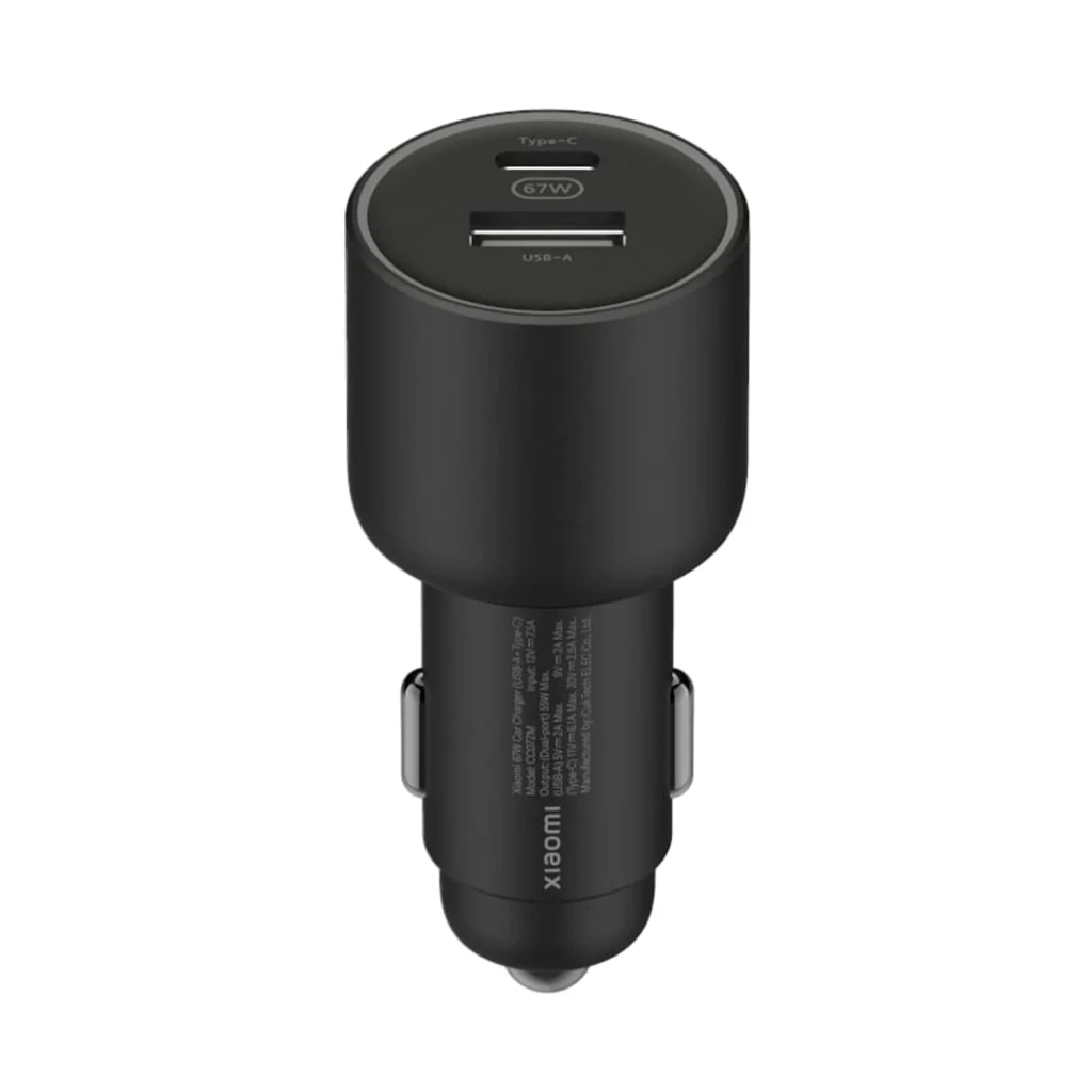 Xiaomi 67W Car Charger (USB-A + Type-C)