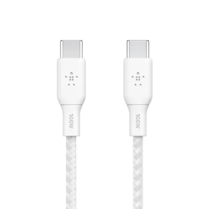 Belkin PVC USB-C To USB-C 2M Cable White 