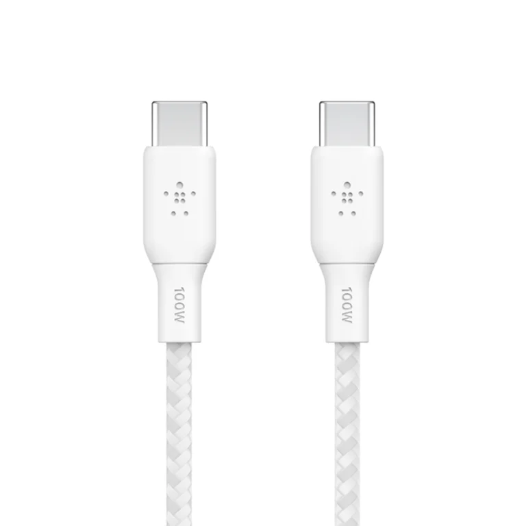 Belkin PVC USB-C To USB-C 2M Cable White 