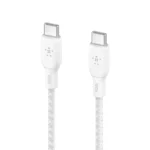 Belkin PVC USB-C To USB-C 2M Cable White 