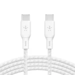 Belkin PVC USB-C To USB-C 2M Cable White 