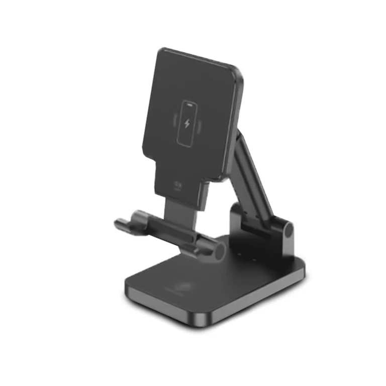Green Foldable Wireless Charging Stand(15W Power Output)