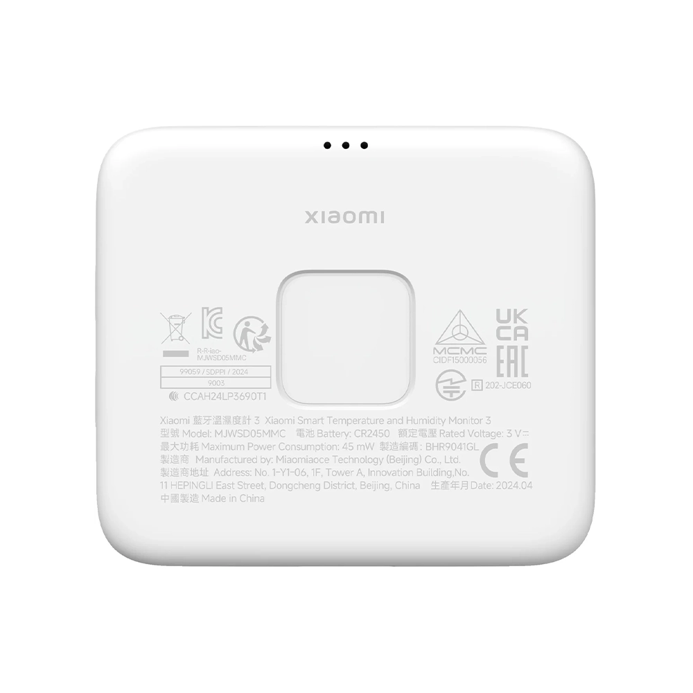 Xiaomi Mi Temperature and Humidity Monitor 3