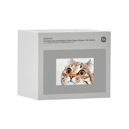 Xiaomi Portable Dye-Sublimation Photo Paper Stickers (50 Sheets)